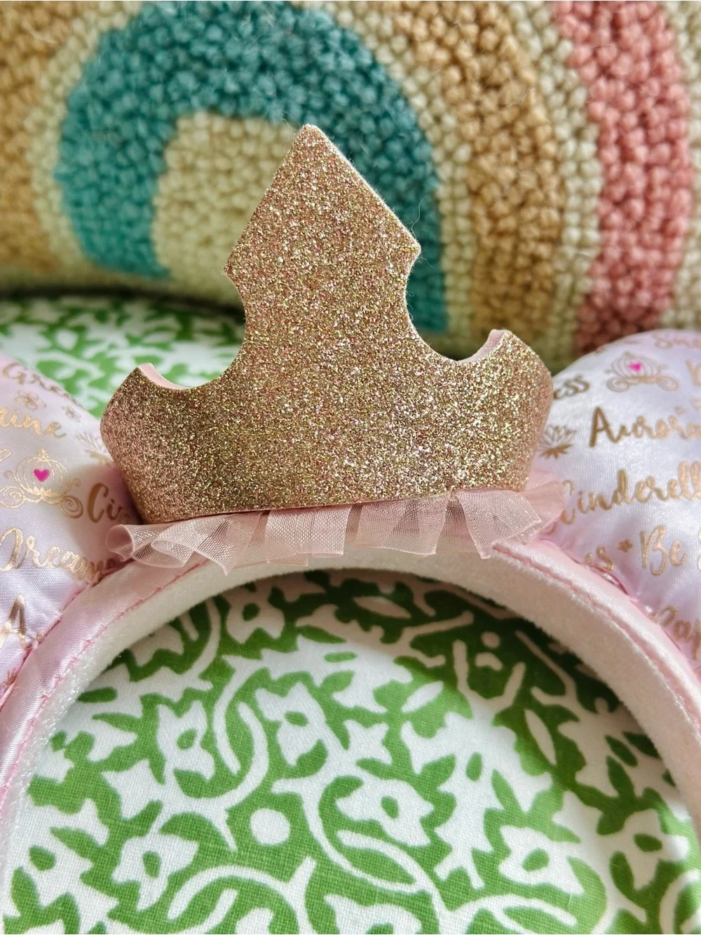 Disney Parks Princess Minnie Mouse Ears Headband